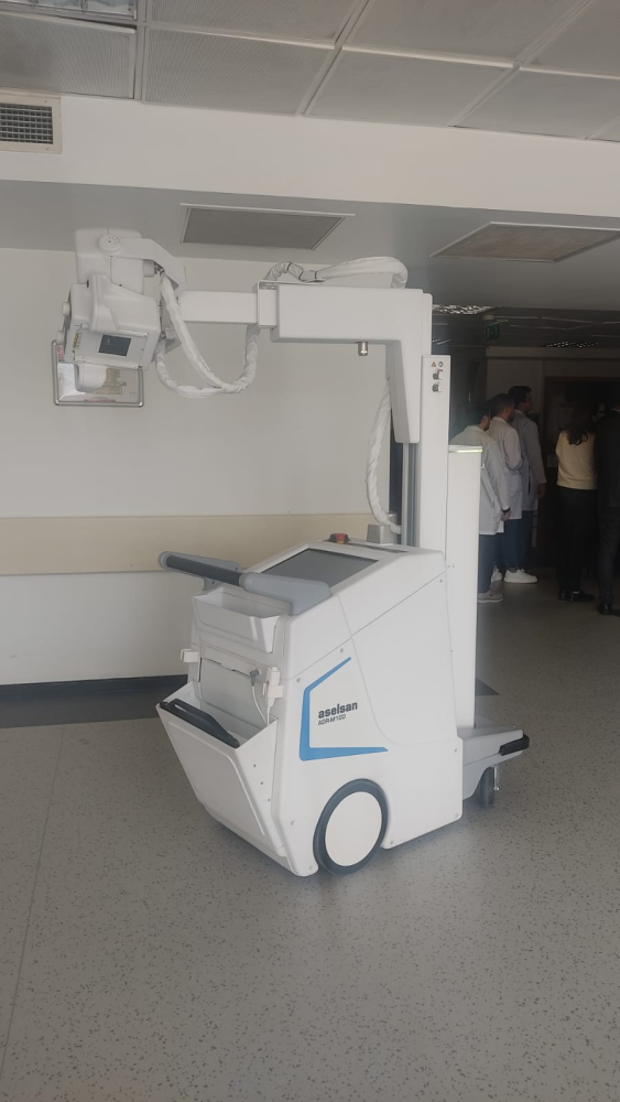 ASELSAN'ın milli Mobil Röntgen Cihazı göreve başladı